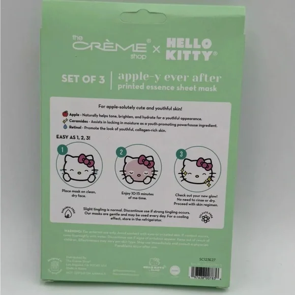 Crème Shop x Hello Kitty Halloween Limited Edition 4 Piece Set NEW